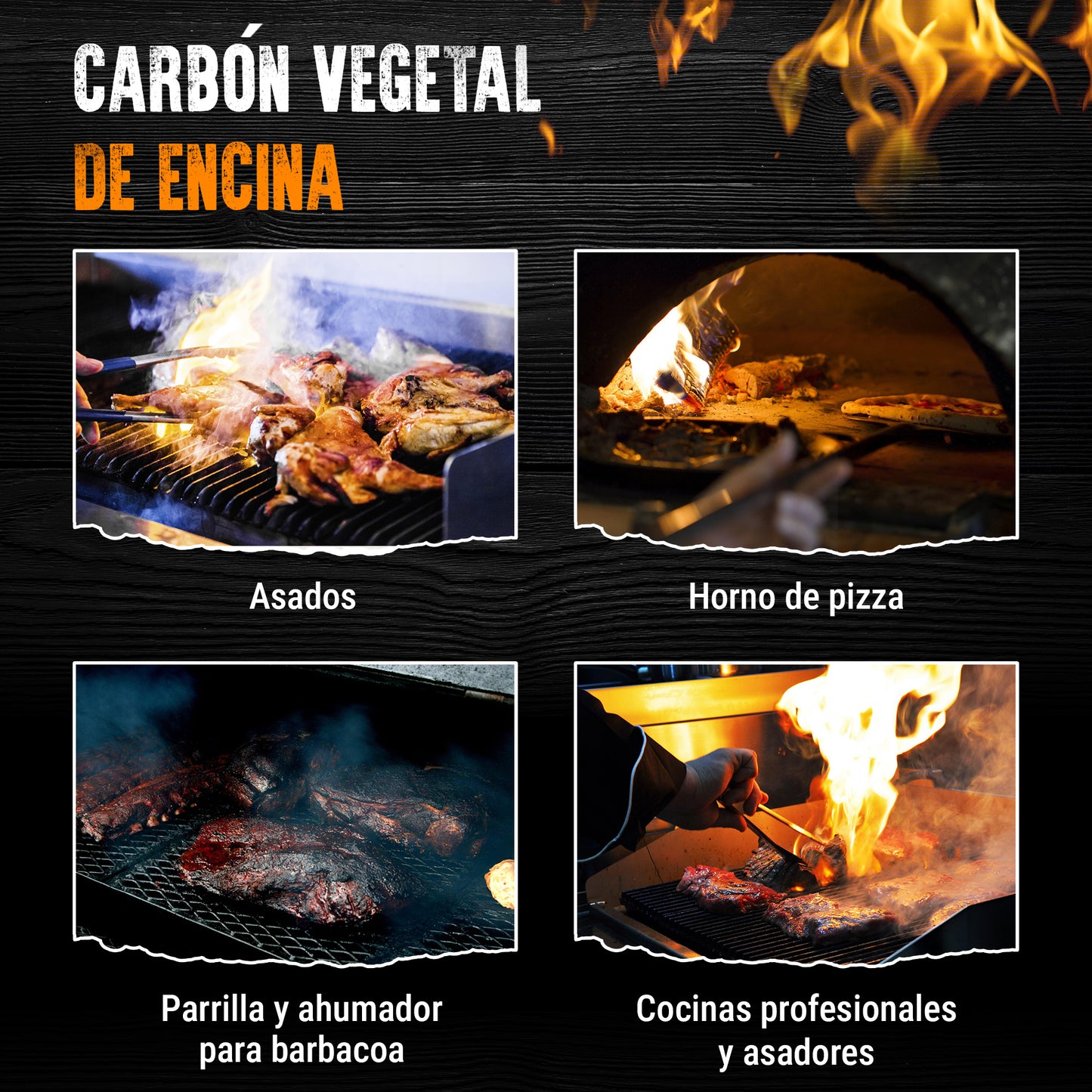 Carbón Vegetal de Encina 3KG