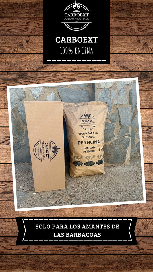 Carbón Vegetal de Encina 6KG
