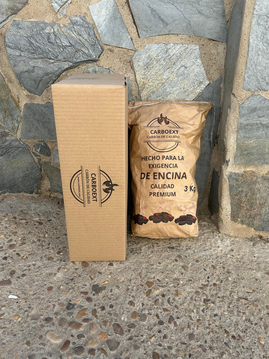 Carbón Vegetal de Encina 3KG