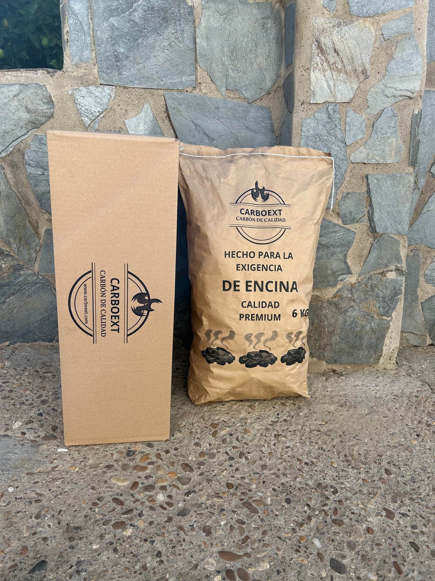 Carbón Vegetal de Encina 6KG