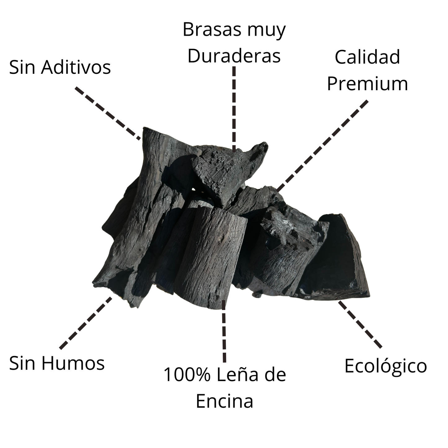 Carbón Vegetal de Encina 6KG