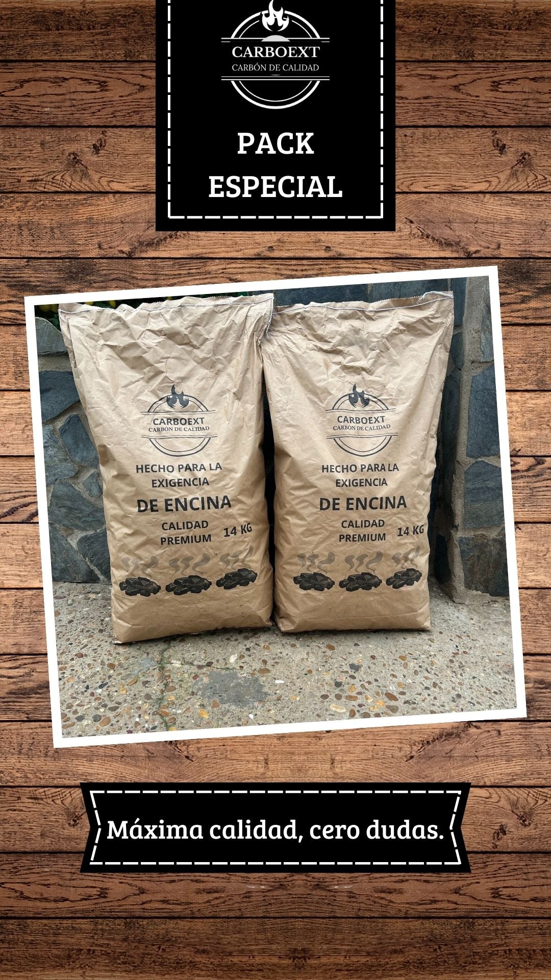 Pack Amante del Carbón