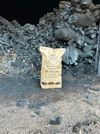 Carbón Vegetal de Encina 3KG