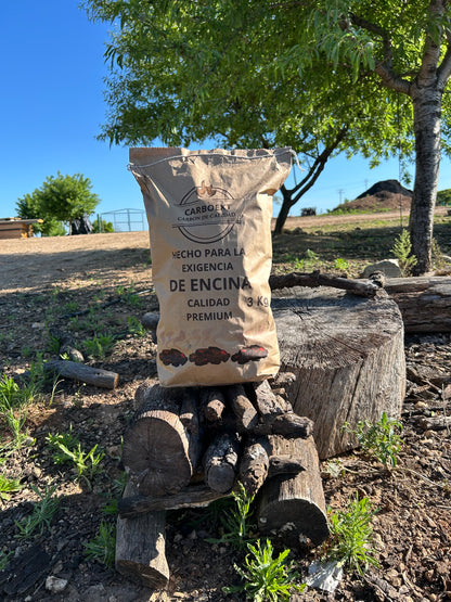 Carbón Vegetal de Encina 3KG