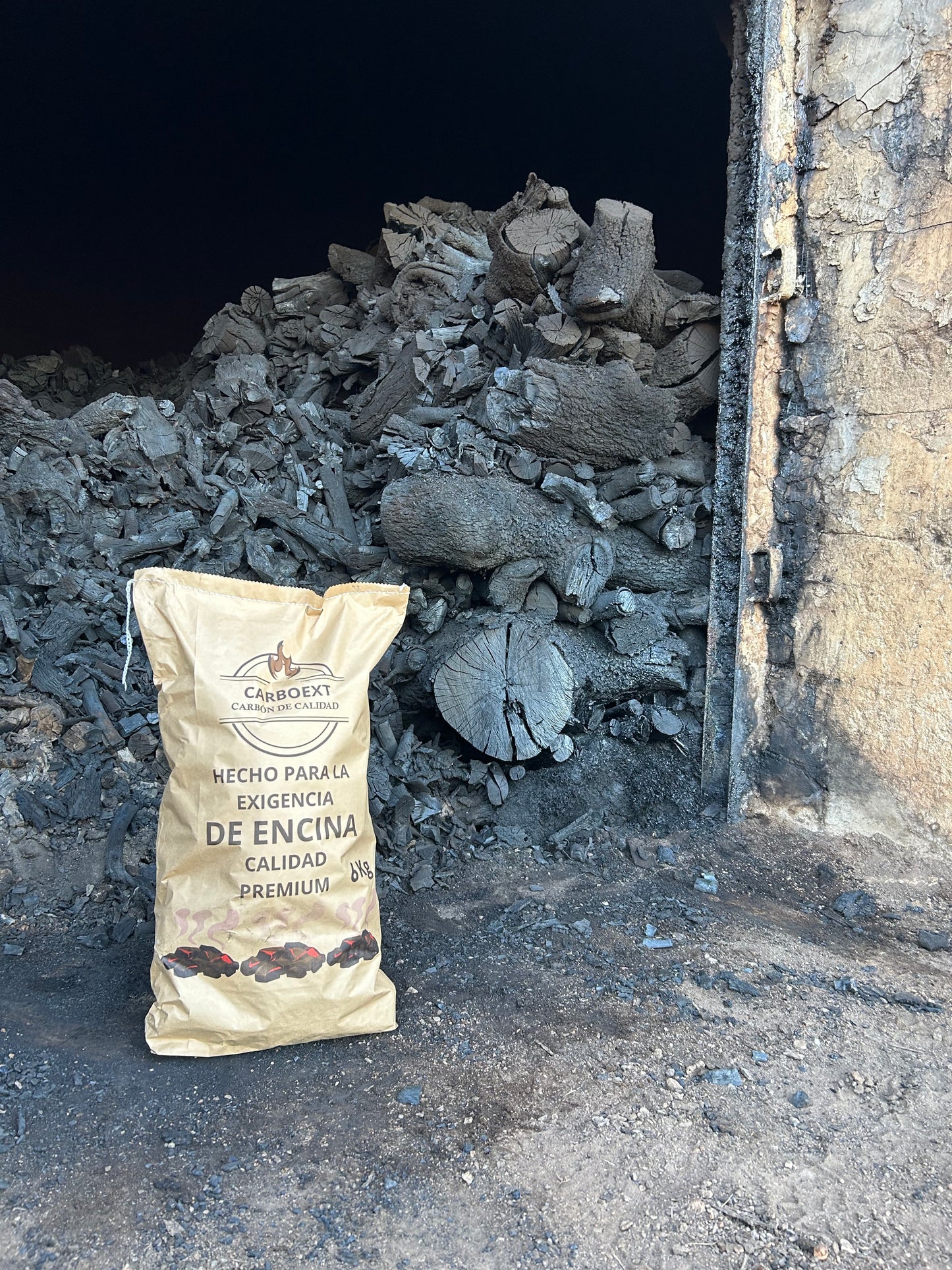 Carbón Vegetal de Encina 6KG