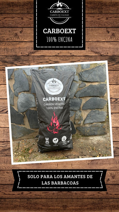 Carbon Vegetal de Encina 15Kg
