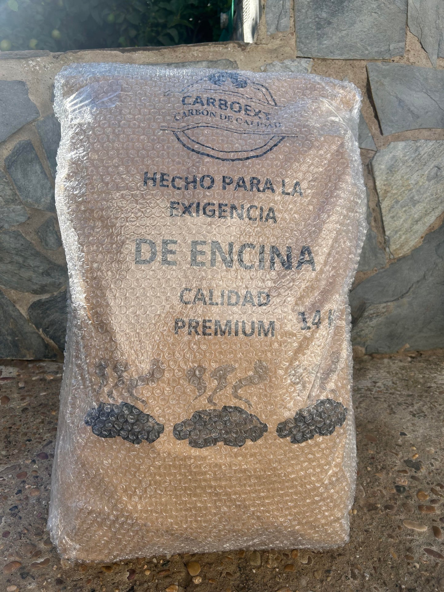 Carbon Vegetal de Encina 14Kg