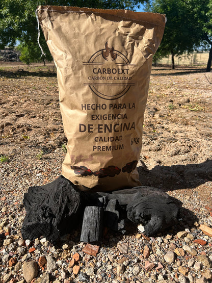 Carbón Vegetal de Encina 6KG